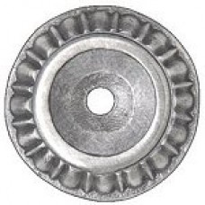 Kensington Knob Backplate - Antique Pewter (NHE-508-AP) by Notting Hill