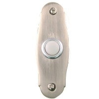  Traditional Door Bell Button (770SN) Satin Nickel by Rusticware