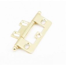 Hinges Hinge Non-Mortise (1100B-03) in Polished Brass of the Schaub & Company Signature Series
