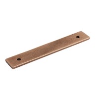 Vinci Backplate for Pull (3-1/2" CTC) in Natural Bronze by Schaub (211104-NB)
