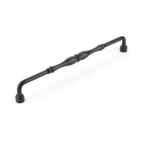 Colonial Appliance Pull (12" CTC) in Flat Black by Schaub (7495-FB)