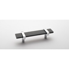Adjustable Slate Gray Adjustable CTC Glass Drawer Pull (P-1902-55) by Sietto