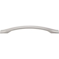 Crest Drawer Pull (6-1/4" CTC) - Brushed Satin Nickel (M1149) by Top Knobs