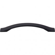 Crest Drawer Pull (5-1/16" CTC) - Flat Black (M1177) by Top Knobs