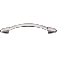 Buckle Drawer Pull (5-1/16" CTC) - Pewter Antique (M1205) by Top Knobs