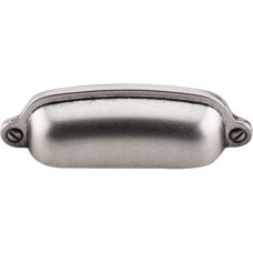 Charlotte Cup Bin Pull (2-9/16" CTC) - Pewter Antique (M1211) by Top Knobs