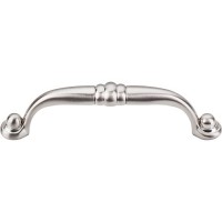 Voss Drawer Pull (3-3/4" CTC) - Brushed Satin Nickel (M1326) by Top Knobs