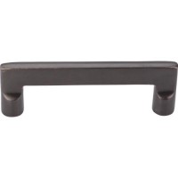 Flat Sided Drawer Pull (4" CTC) - Medium Bronze (M1362) by Top Knobs