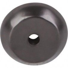 Round Knob Backplate (7/8") - Medium Bronze (M1457) by Top Knobs