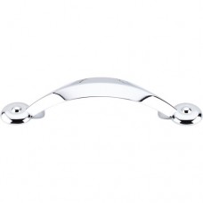 Angle Drawer Pull (3" CTC) - Polished Chrome (M1727) by Top Knobs