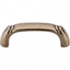 Dover D-Pull Drawer Pull (2-1/2" CTC) - German Bronze (M190) by Top Knobs