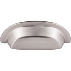 Cup Bin Pull (3" CTC) - Brushed Satin Nickel (M2002) by Top Knobs