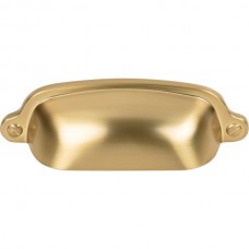 Charlotte Cup Bin Pull (2-9/16" CTC) - Honey Bronze (M2223) by Top Knobs