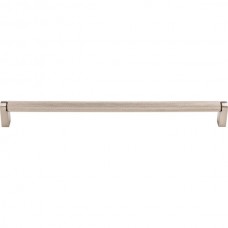 Amwell Bar Drawer Pull (11-11/32" CTC) - Brushed Satin Nickel (M2647) by Top Knobs