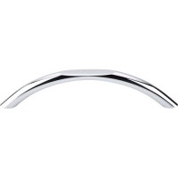 Curved Drawer Pull (5-1/16" CTC) - Polished Chrome (M544) by Top Knobs