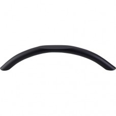 Curved Drawer Pull (5-1/16" CTC) - Flat Black (M545) by Top Knobs