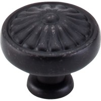 Flower Cabinet Knob (1-1/4") - Patina Black (M602) by Top Knobs