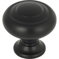 Kent Cabinet Knob (1-1/4") - Flat Black (TK1000BLK) by Top Knobs