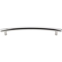 Curved Appliance Pull (12" CTC) - Polished Nickel (TK170PN) by Top Knobs