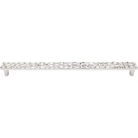 Cobblestone Drawer Pull (12-9/16" CTC) - Polished Nickel (TK309PN) by Top Knobs