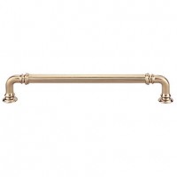 Reeded Drawer Pull (7" CTC) - Honey Bronze (TK324HB) by Top Knobs