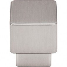 Tapered Cabinet Knob (1") - Brushed Satin Nickel (TK32BSN) by Top Knobs