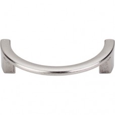 Half Circle Open Drawer Pull (3-1/2" CTC) - Pewter Antique (TK53PTA) by Top Knobs