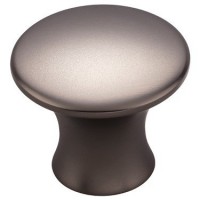 Oculus Large Round Cabinet Knob (1-5/16") - Ash Gray (TK592AG) by Top Knobs