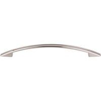 Tango Cut Out Drawer Pull (7-1/2" CTC) - Brushed Satin Nickel (TK621BSN) by Top Knobs