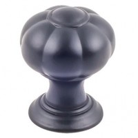 Allington Cabinet Knob (1") - Flat Black (TK690BLK) by Top Knobs