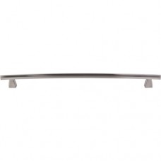 Arched Drawer Pull (12" CTC) - Brushed Satin Nickel (TK6BSN) by Top Knobs