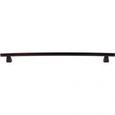 Arched Drawer Pull (12" CTC) - Tuscan Bronze (TK6TB) by Top Knobs