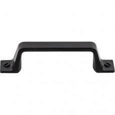 Channing Drawer Pull (3" CTC) - Flat Black (TK742BLK) by Top Knobs