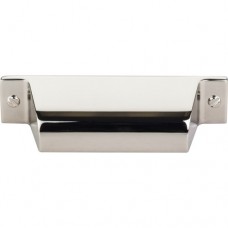 Channing Cup Bin Pull (2-3/4" CTC) - Polished Nickel (TK772PN) by Top Knobs