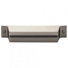 Channing Cup Bin Pull (3-3/4" CTC) - Ash Gray (TK773AG) by Top Knobs