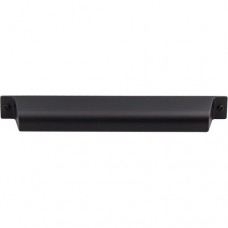 Channing Cup Bin Pull (7" CTC) - Flat Black (TK775BLK) by Top Knobs