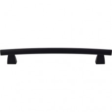 Arched Appliance Pull (12" CTC) - Flat Black (TK7BLK) by Top Knobs