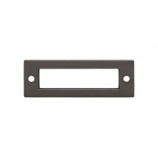 Hollin Pull Backplate (3" CTC) - Ash Gray (TK923AG) by Top Knobs