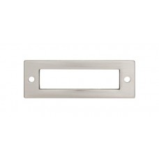 Hollin Pull Backplate (3" CTC) - Brushed Satin Nickel (TK923BSN) by Top Knobs
