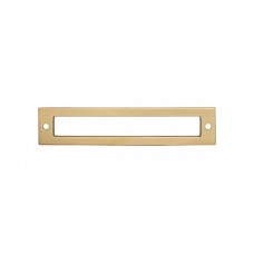 Hollin Pull Backplate (5-1/16" CTC) - Honey Bronze (TK925HB) by Top Knobs