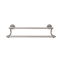 Tuscany Bath 24" Double Towel Bar - Antique Pewter (TUSC9PTA) by Top Knobs