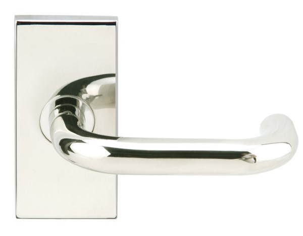 SH102 Munich Door Lever Set from the Door Levers Collection by Inox by Unison Hardware