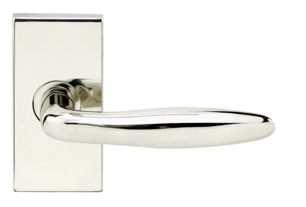 SH226 Summer Door Lever Set from the Door Levers Collection by Inox by Unison Hardware